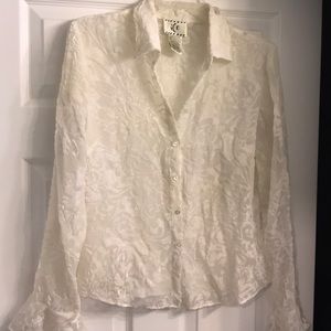 Ivory blouse